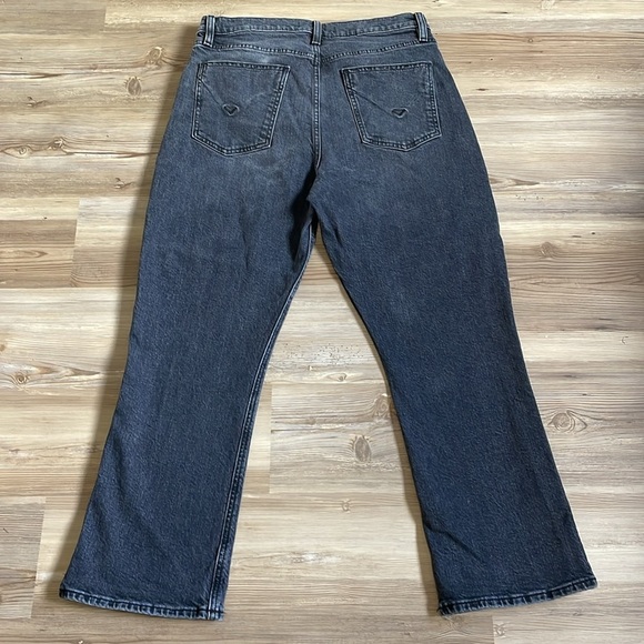 Hudson Holly Bootcut Ankle jeans Washed black Womens 30 Inseam 26” Casual Trendy - Picture 3 of 14